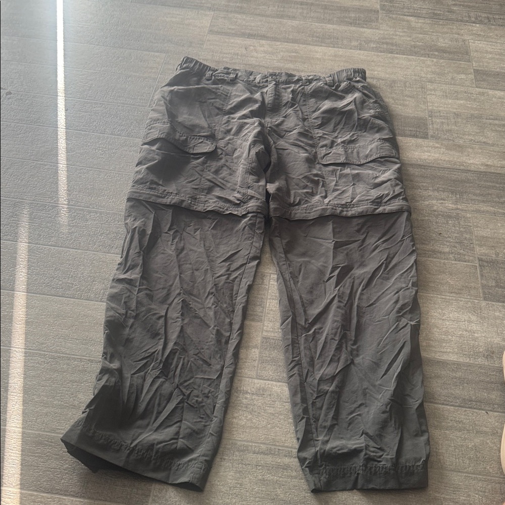White Sierra Dark Gray Outdoor Pants